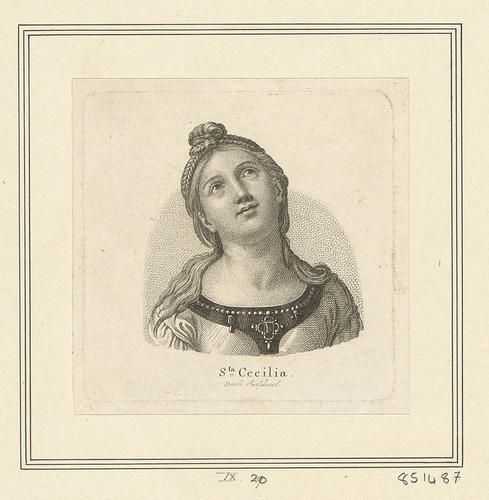 Saint Cecilia [detail from 'Saint Cecilia']