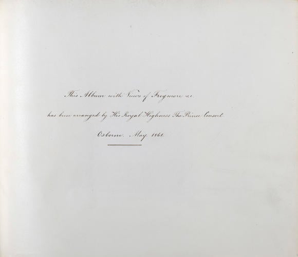 Photographs of Frogmore 1861