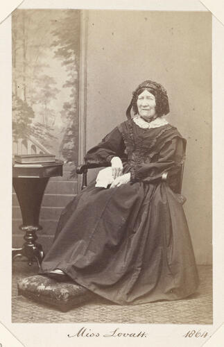Miss Lovatt. 1864. [Royal Household Portraits. Volume 54. ]