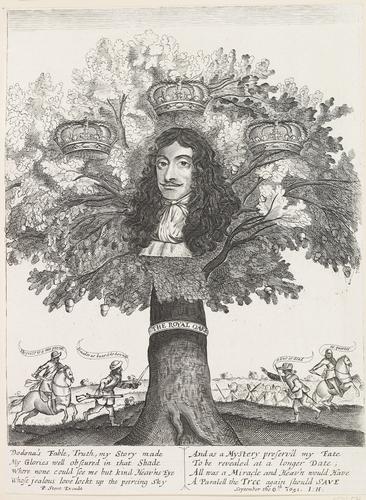 Charles II with the Royal Oak