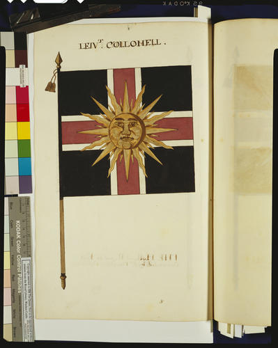 Drawings of the Colours and Standards of the British Army : Tempore James II &c. &c. &c Drawings of the Colours and Standards of the British Army : Tempore James II &c. &c. &c