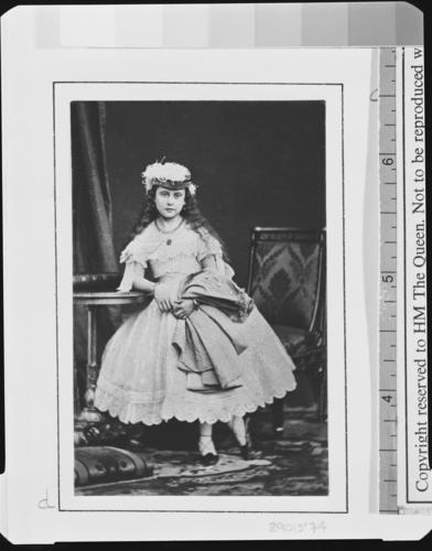 Princess Beatrice, November 1866 [in Portraits of Royal Children Vol. 10 1866-67]