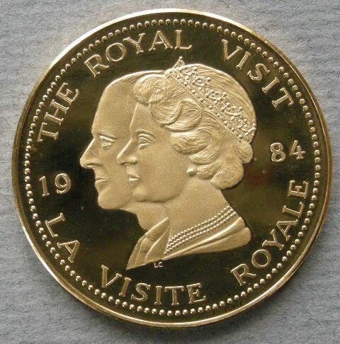 Canada. Medal commemorating the Opening of Science North at Sudbury, Ontario