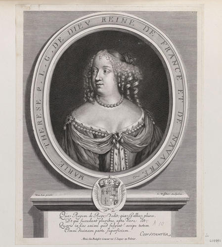 MARIE THERESE P. L. G. DE DIEV REIBNE DE FRANCE ET DE NAVARRE MARIE THERESE P. L. G. DE DIEV REIBNE DE FRANCE ET DE NAVARRE