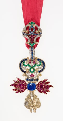 Order of the Golden Fleece; Badge of Prince Albert. Might have belonged to George IV Order of the Golden Fleece; Badge of Prince Albert. Might have belonged to George IV