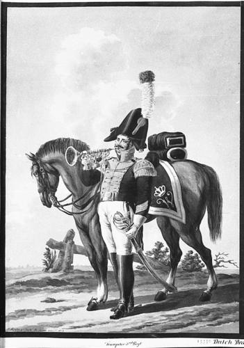 Netherlands Army. Trumpet-Major, 3rd Horse Netherlands Army. Trumpet-Major, 3rd Horse