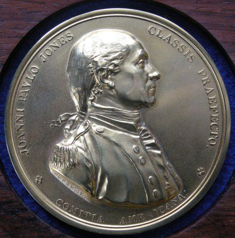 U. S. A. Medal commemorating John Paul Jones, 1779 U. S. A. Medal commemorating John Paul Jones, 1779