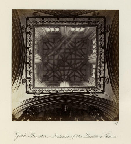 York Minster - Interior of the Lantern Tower