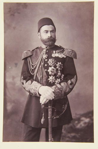 Shaz Ahmed Moukhtar, 1885. [Album: Photographic Portraits Vol. 5/63 1875-1889]