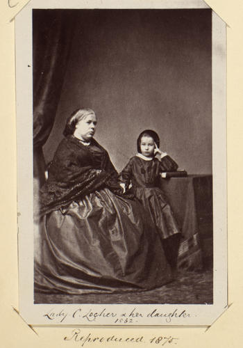 Lady Charlotte Locker and her daughter Eleanor Locker Lady Charlotte Locker and her daughter Eleanor Locker