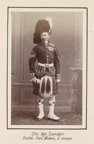 Colour Sergeant Lander