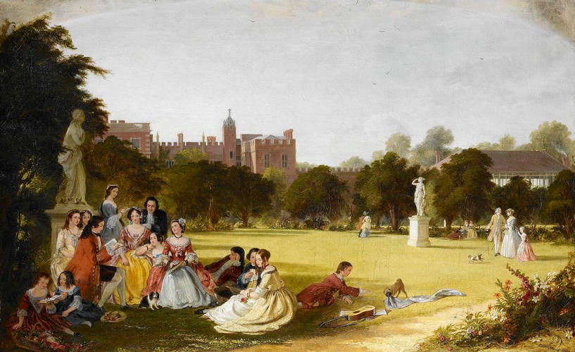 A Summer Afternoon at Hampton Court