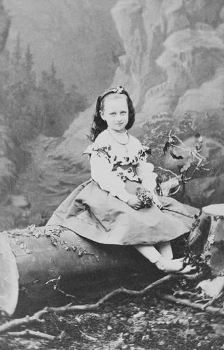 Princess Elizabeth of Hesse, May 1870 [in Portraits of Royal Children Vol. 14 1869-70]