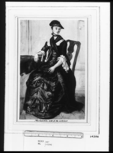 Mrs Gandon, wife of the architect