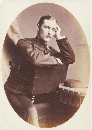Lieut. Hardy, Rifle Brigade, died at Landsmen's Drift. [Portraits of officers, non-commissioned officers and privates engaged in Zululand, 1879. Ashanti and Zululand portraits, 1873 and 1879]