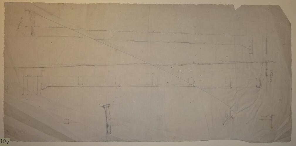 St Mildred's church, Whippingham: diagrams regarding a wall bounding the churchyard St Mildred's church, Whippingham: diagrams regarding a wall bounding the churchyard