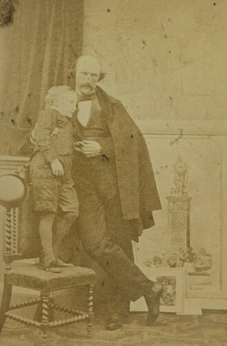 Edward Henry Corbould (1815-1905) and his son Ridley Edward Arthur Lamothe (1854–1887) Edward Henry Corbould (1815-1905) and his son Ridley Edward Arthur Lamothe (1854–1887)