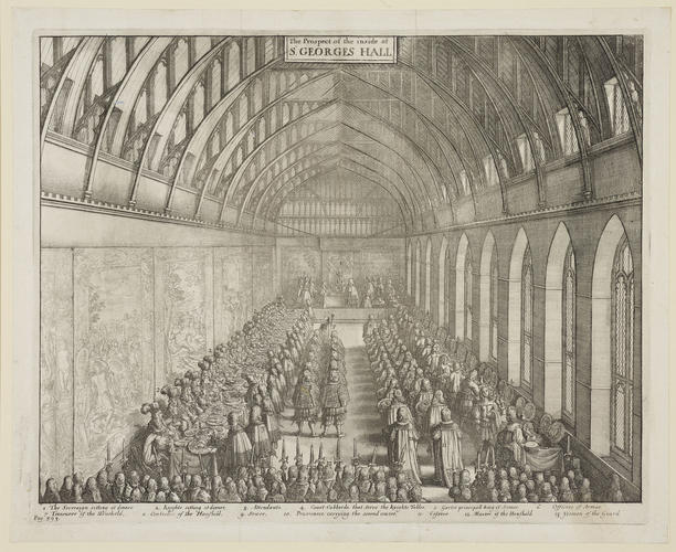 Garter feast in the time of Charles II Garter feast in the time of Charles II