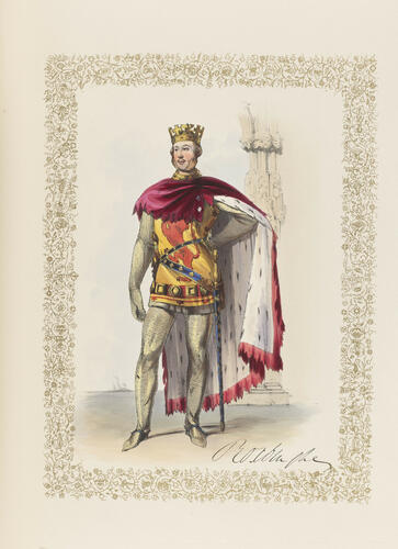 Souvenir of the Bal Costume, given by H. M. Queen Victoria at Buckingham Palace, May 12, 1842 / drawings from the original dresses by Coke Smyth ; letterpress by J. R. Planche