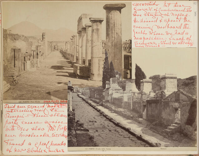 Pompei: 1899 Mediterranean Cruise