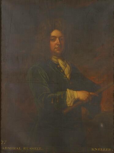 (After Kneller) Admiral Sir John Leake (1656-1720) (After Kneller) Admiral Sir John Leake (1656-1720)