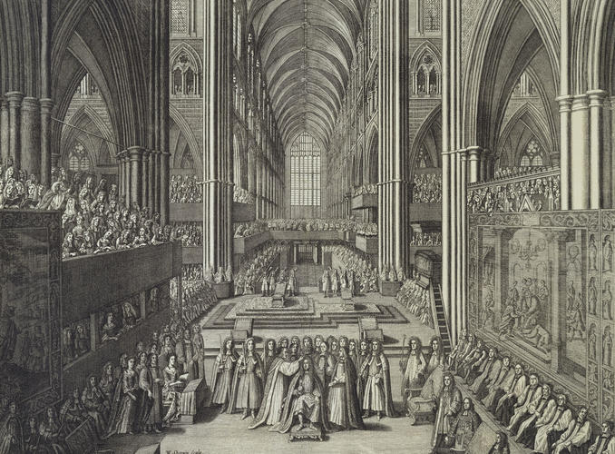 The History of the Coronation of the most high, most mighty, and most excellent monarch, James II . . . and of his Royal Consort Queen Mary, solemnized in the Collegiate Church of St Peter . . . on 23rd April, . . . 1685 / by Francis Sandford The History of the Coronation of the most high, most mighty, and most excellent monarch, James II . . . and of his Royal Consort Queen Mary, solemnized in the Collegiate Church of St Peter . . . on 23rd April, . . . 1685 / by Francis Sandford