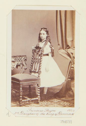 Princess Thyra (1853-1933), third daughter of the King of Denmark