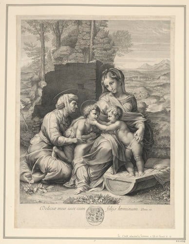 The Virgin and Child with St Elizabeth and the Infant Baptist ['The Small Holy Family']