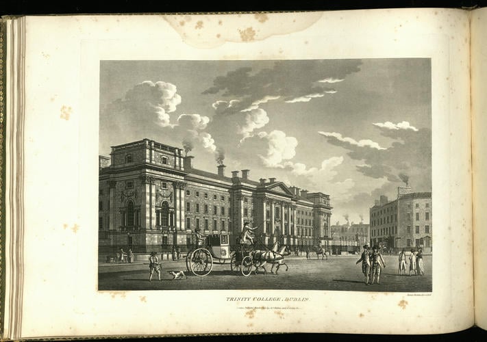 A Picturesque and descriptive view of the city of Dublin described in a series of the most interesting scenes taken in the year 1791 / by James Malton. With : A Brief authentic history from the earlie A Picturesque and descriptive view of the city of Dublin described in a series of the most interesting scenes taken in the year 1791 / by James Malton. With : A Brief authentic history from the earlie