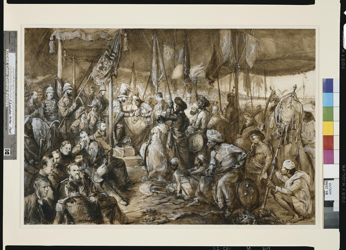 The Grand Chapter of the Star of India at Calcutta, 1 January 1876