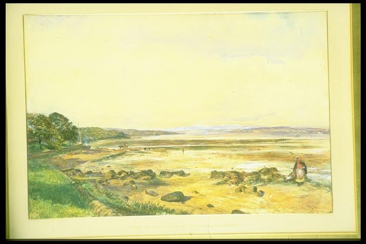 View of the Coast of Fife near Cramond