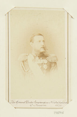 The Grand Duke Constantine Nicolaïéwitch of Russia (1827-92) The Grand Duke Constantine Nicolaïéwitch of Russia (1827-92)