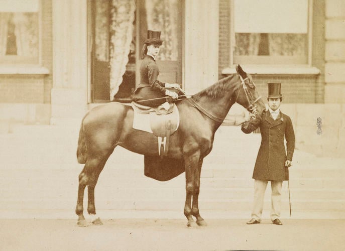 The Prince and Princess of Wales, Sandringham The Prince and Princess of Wales, Sandringham