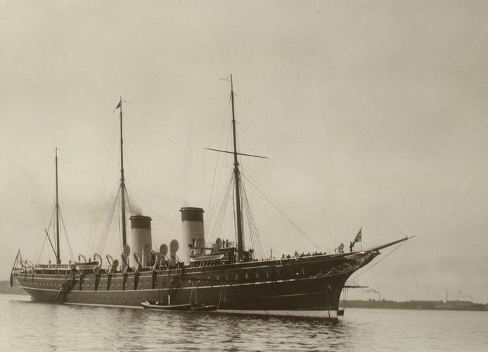 Russian Imperial Yacht Standart in the Bay of Reval, 1908 Russian Imperial Yacht Standart in the Bay of Reval, 1908