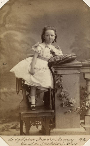 Lady Helen Stewart Murray, daughter of the Duke of Athole. [Photographs, English Portraits. Volume 70. ]