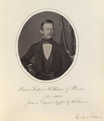 'Prince Frederic William of Prussia; Prince Frederik William of Prussia, later Frederick III, German Emperor (1831-88)