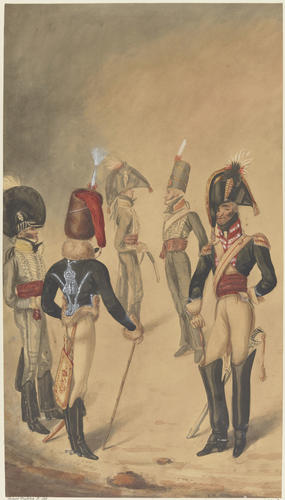 Sixteen Cavalry Officers, 1808
