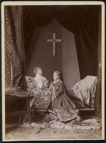 Balmoral Tableaux Vivants: 'York': 'Princess Margaret of Connaught as Edward V and Prince Arthur of Connaught as the Duke of York' Balmoral Tableaux Vivants: 'York': 'Princess Margaret of Connaught as Edward V and Prince Arthur of Connaught as the Duke of York'