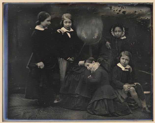 Queen Victoria with the Princess Royal, the Prince of Wales, Princess Alice, Princess Helena and Prince Alfred Queen Victoria with the Princess Royal, the Prince of Wales, Princess Alice, Princess Helena and Prince Alfred