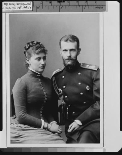 Princess Elizabeth of Hesse and Grand Duke Serge Alexandrovitch of Russia, 1884 [in Portraits of Royal Children Vol. 31	1883-1884]