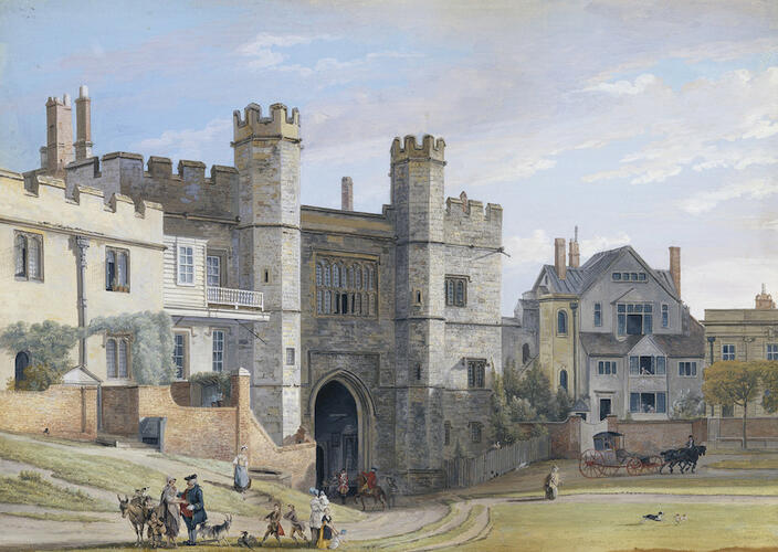 Henry VIII Gateway and the Salisbury Tower, Windsor Castle