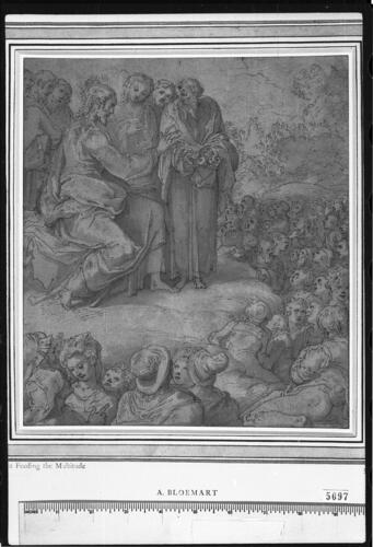 Christ feeding the multitude