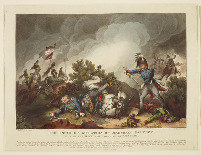 The Perilous Situation of Marshal Blücher during the Battle of Ligny The Perilous Situation of Marshal Blücher during the Battle of Ligny
