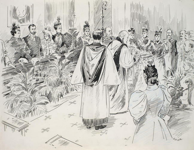 Christening of Prince Albert of York, 17 February 1896