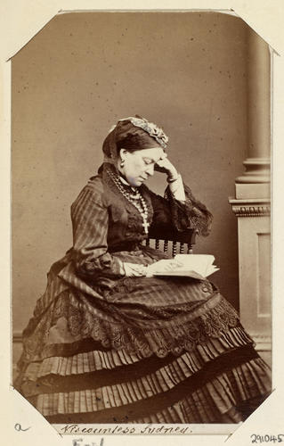 Viscountess Sydney. [Royal Household Portraits. Volume 55. ]