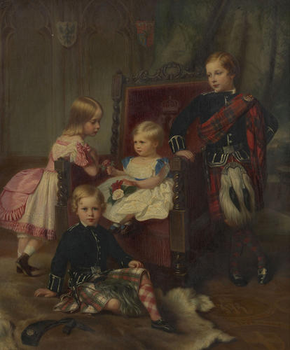 The Four Eldest Children of Crown Prince and Princess Frederick William of Prussia