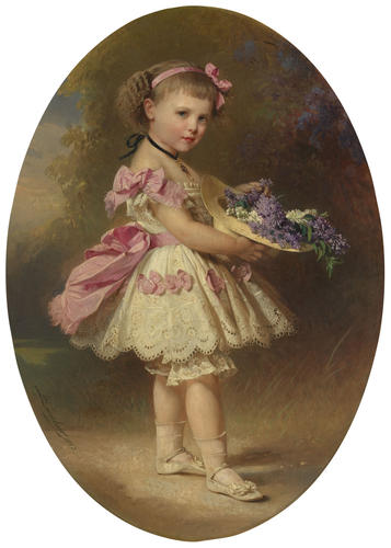 Princess Charlotte of Prussia (1860-1919) when a child