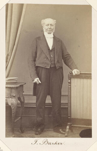 T. Barker. [Royal Household Portraits. Volume 54. ]