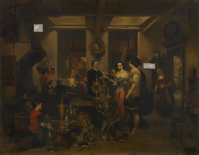 Interior of a Goldsmith's Workshop