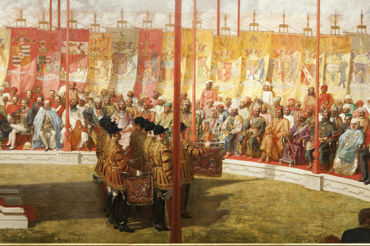 The Imperial Assemblage held at Delhi, 1 January 1877 The Imperial Assemblage held at Delhi, 1 January 1877